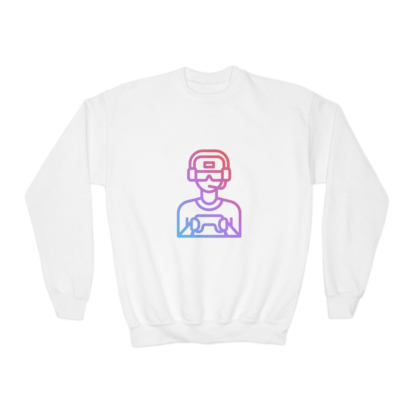 Youth Crewneck Sweatshirt: Gaming 