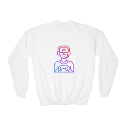 Youth Crewneck Sweatshirt: Gaming 