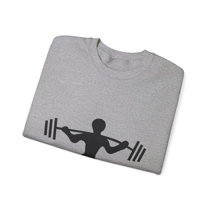 Heavy Blend™ Crewneck Sweatshirt: Weightlifting #1