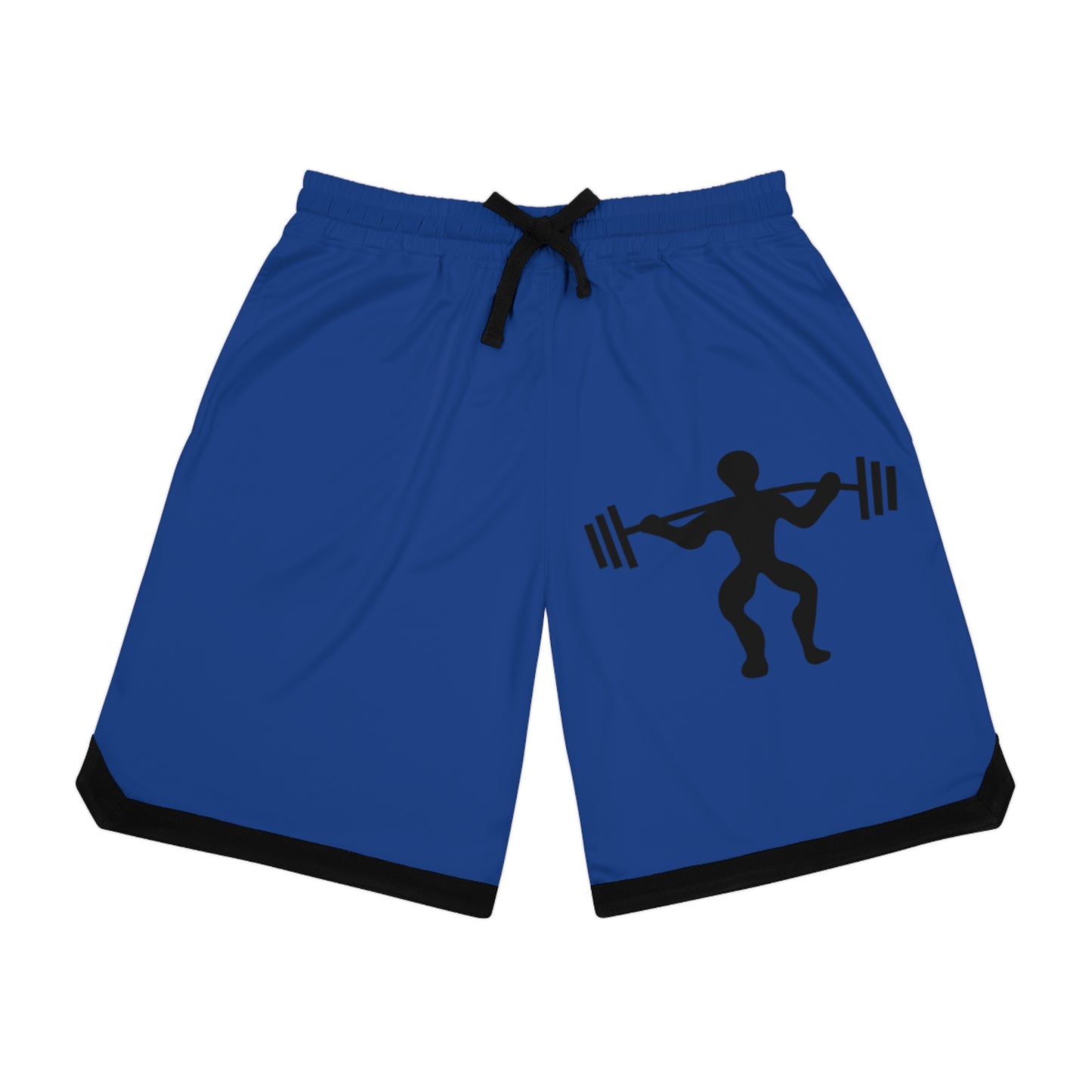 Basketball Rib Shorts: Weightlifting Dark Blue