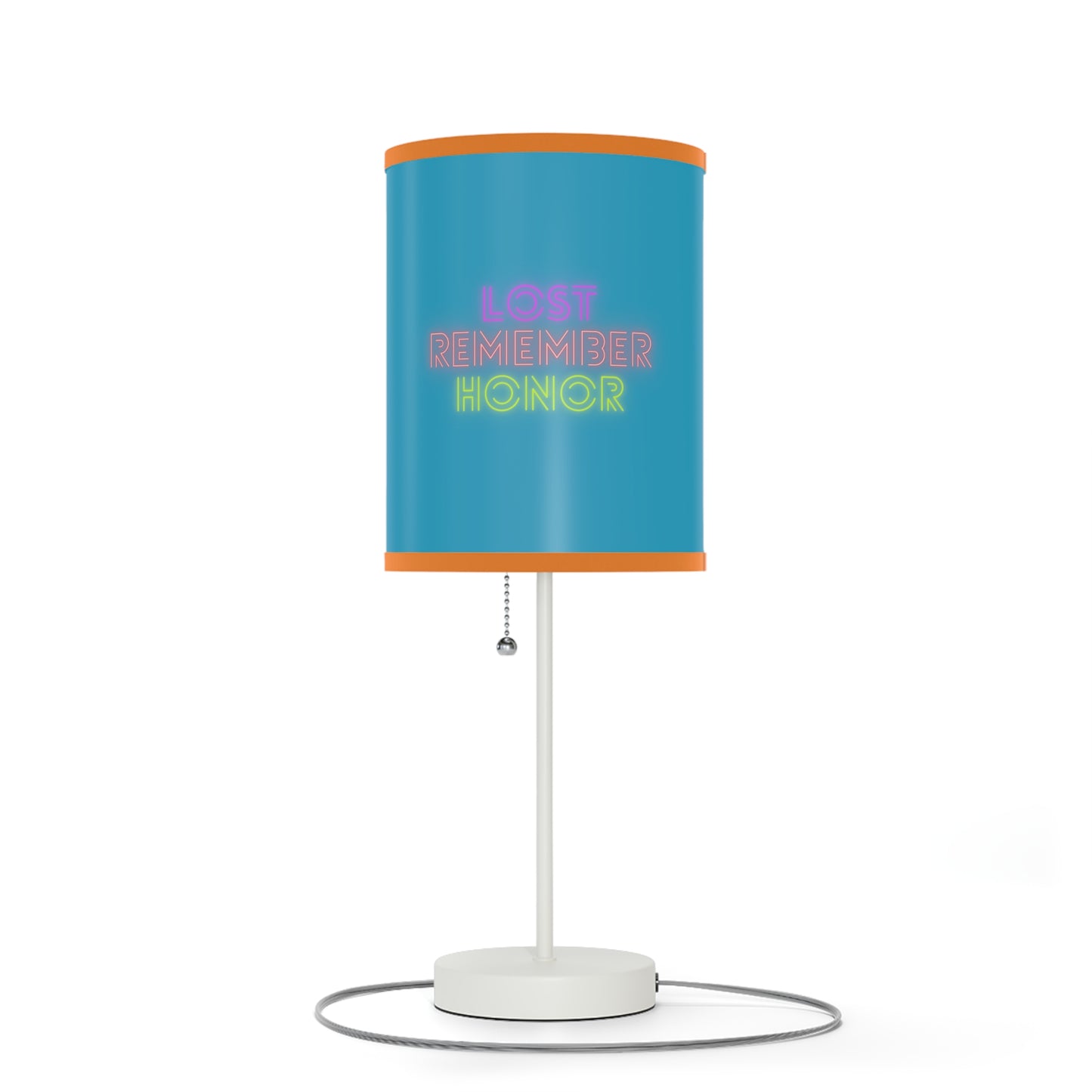 Lamp on a Stand, US|CA plug: Fishing Turquoise