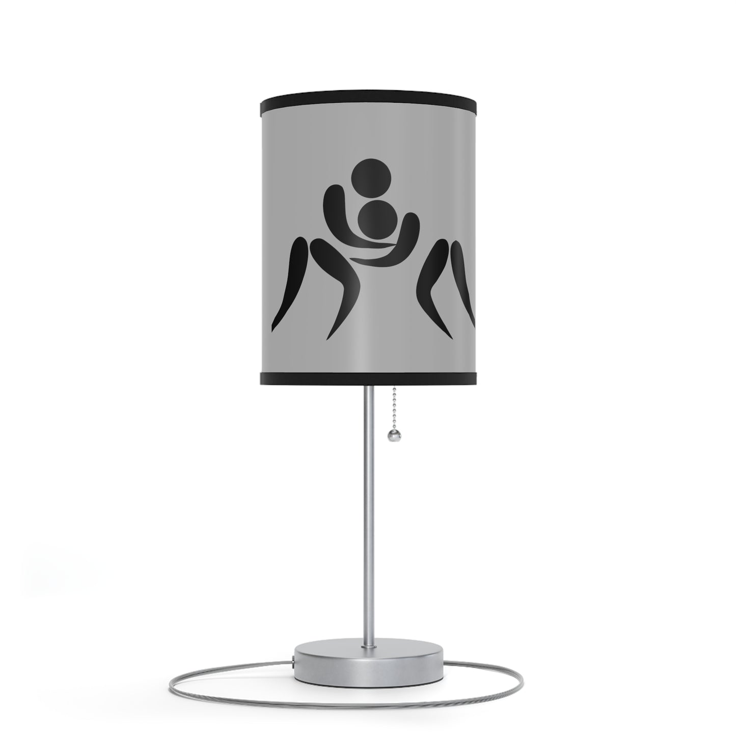 Lamp on a Stand, US|CA plug: Wrestling Lite Grey