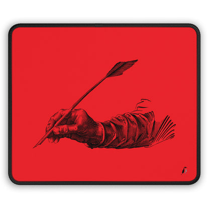 Gaming Mouse Pad: Writing Red