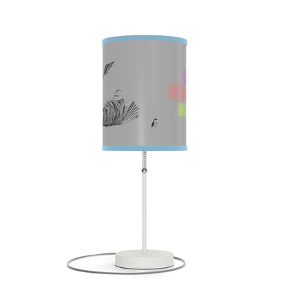 Lamp on a Stand, US|CA plug: Writing Lite Grey