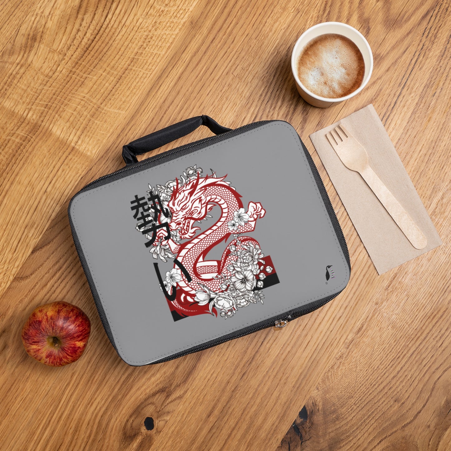 Lunch Bag: Dragons Grey