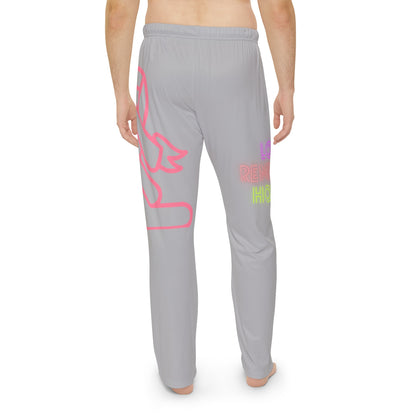 Men's Pajama Pants: Fight Cancer Lite Grey