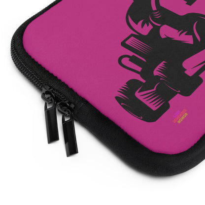 Laptop Sleeve: Racing Pink