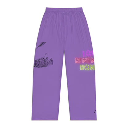 Pambabaeng Pajama Pants: Writing Lite Purple 