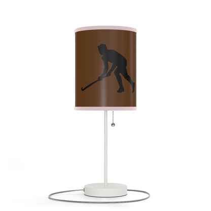 Lamp on a Stand, US|CA plug: Hockey Brown