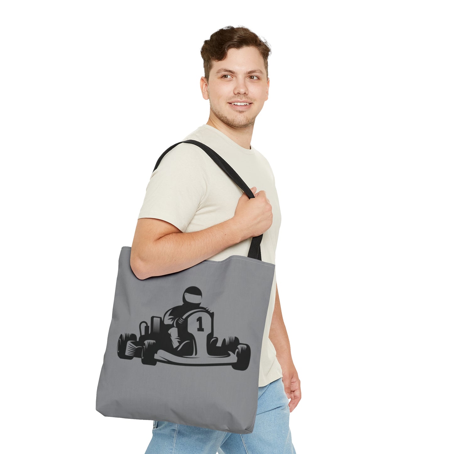 Tote Bag: Racing Grey