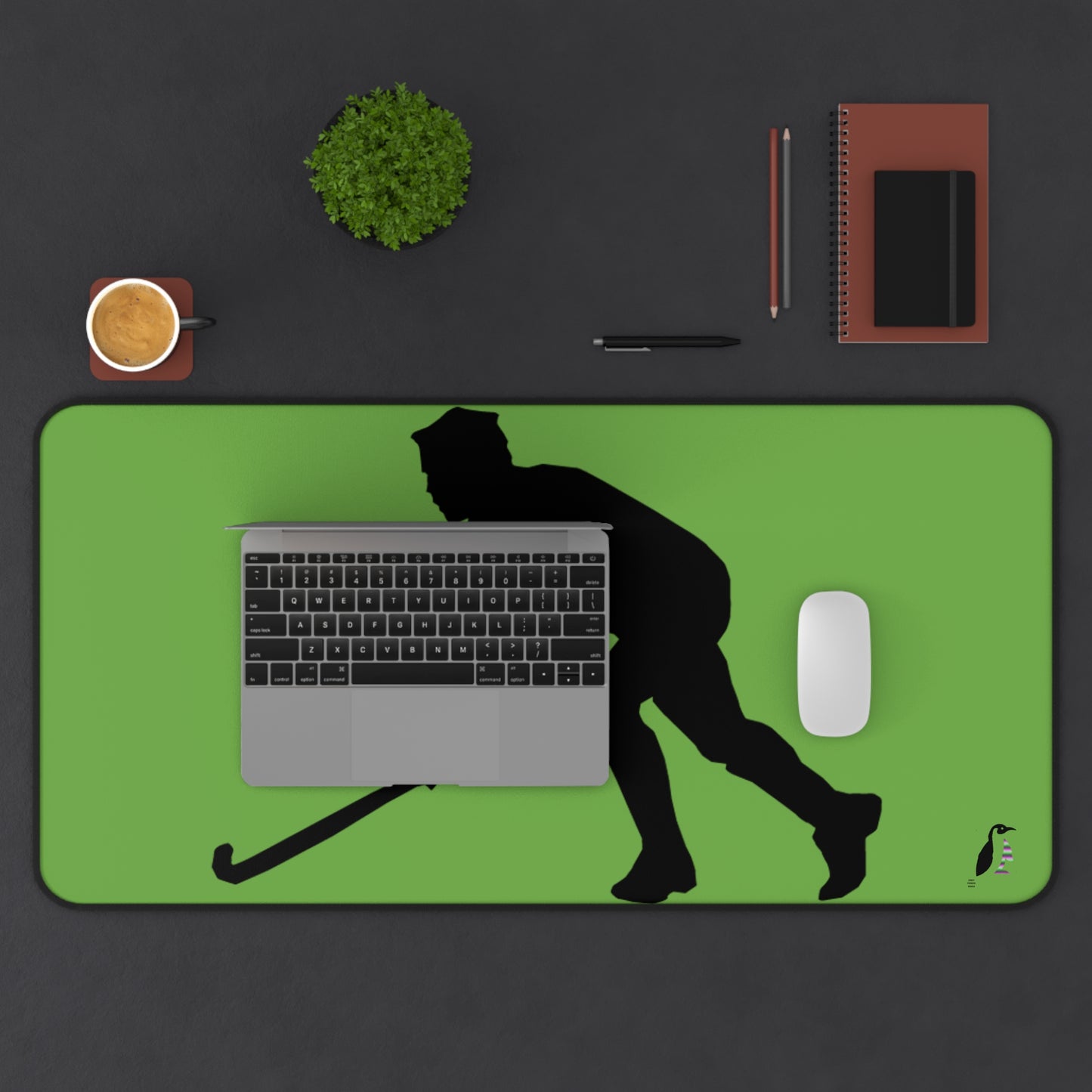 Desk Mat: Hockey Green