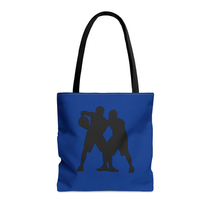 Tote Bag: Basketball Dark Blue