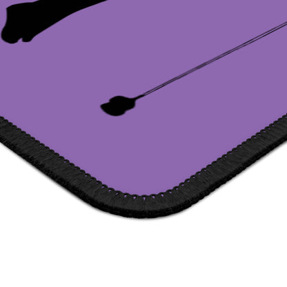 Gaming Mouse Pad: Fishing Lite Purple