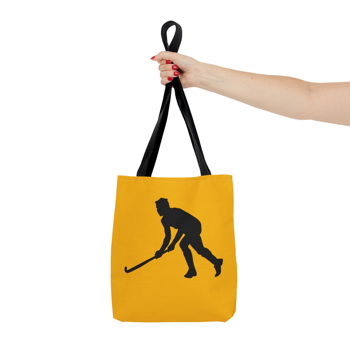 Tote Bag: Hockey Yellow