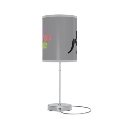 Lamp on a Stand, US|CA plug: Wrestling Grey