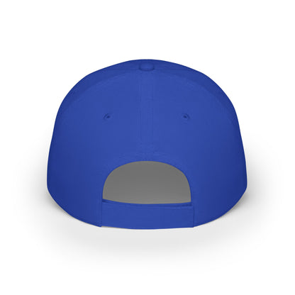 Low Profile Baseball Cap: Crazy Penguin World Logo