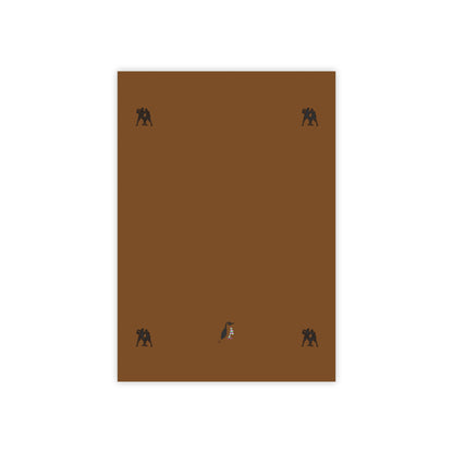 Post-it® Note Pads: Basketball Brown