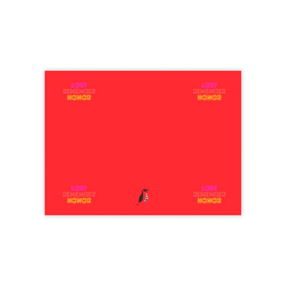 Post-it® Note Pads: Lost Remember Honor Red