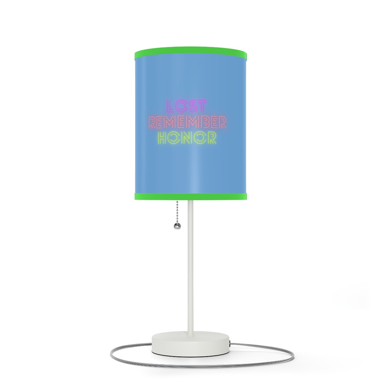 Lamp on a Stand, US|CA plug: Bowling Lite Blue