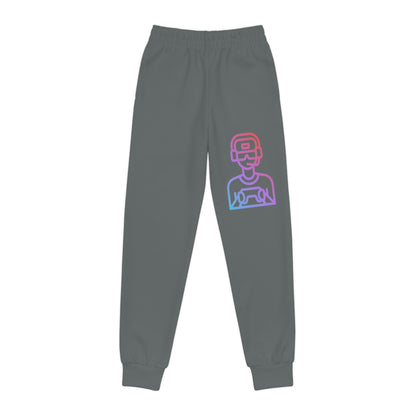 Youth Joggers: Gaming Dark Grey