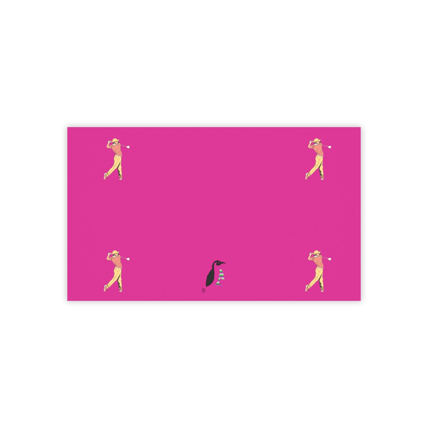 Post-it® Note Pads: Golf Pink