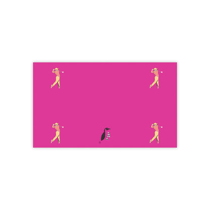 Post-it® Note Pads: Golf Pink