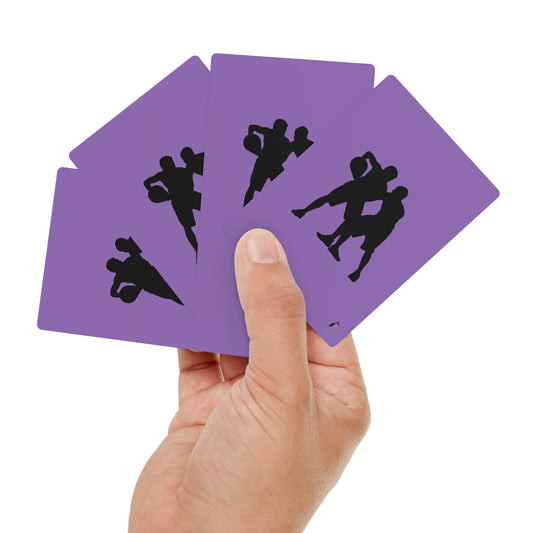 Poker Cards: Basketball Lite Purple