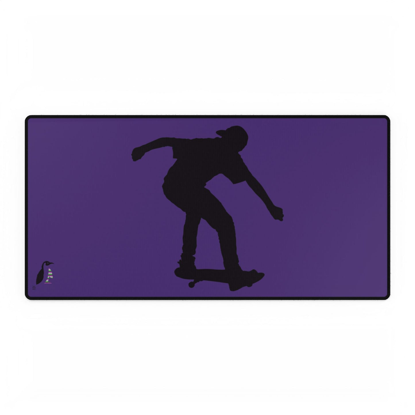 Desk Mats: Skateboarding Purple