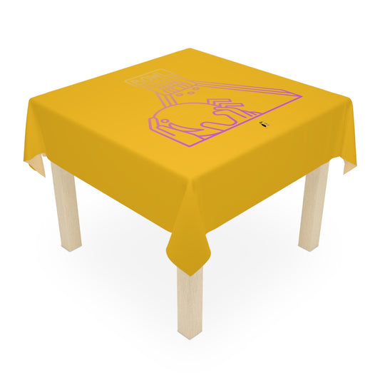 Tablecloth: Bowling Yellow