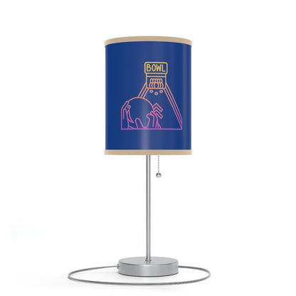 Lamp on a Stand, US|CA plug: Bowling Dark Blue