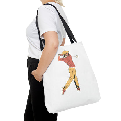 Tote Bag: Golf White