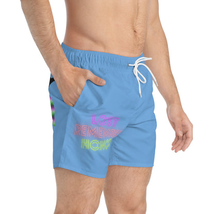 Swim Trunks: Lost Remember Honor Lite Blue