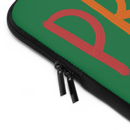 Laptop Sleeve: LGBTQ Pride Dark Green