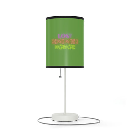 Lamp on a Stand, US|CA plug: Baseball Green 