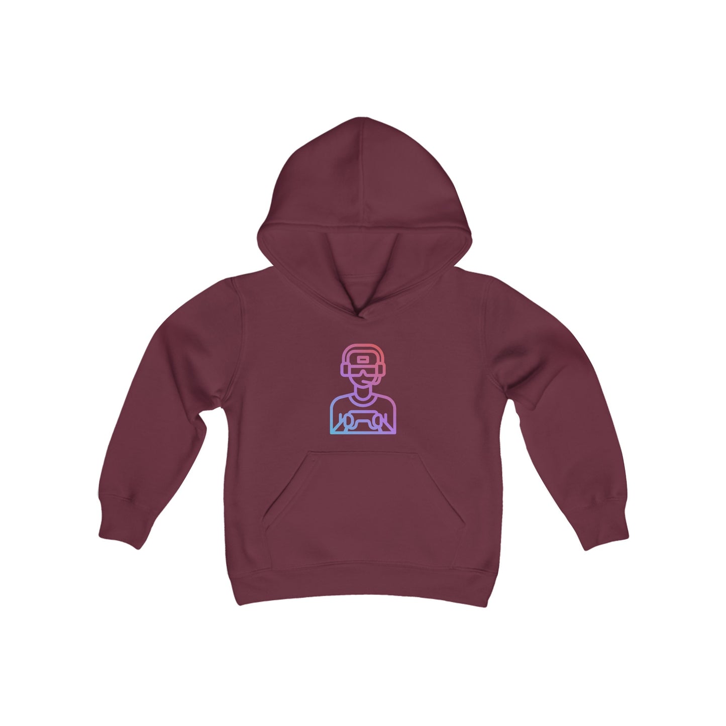 Youth Heavy Blend Hooded Sweatshirt: Gaming