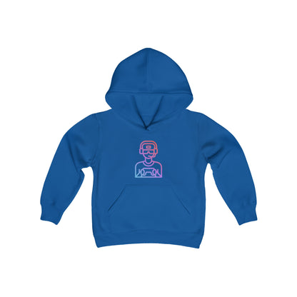 Youth Heavy Blend Hooded Sweatshirt: Gaming 