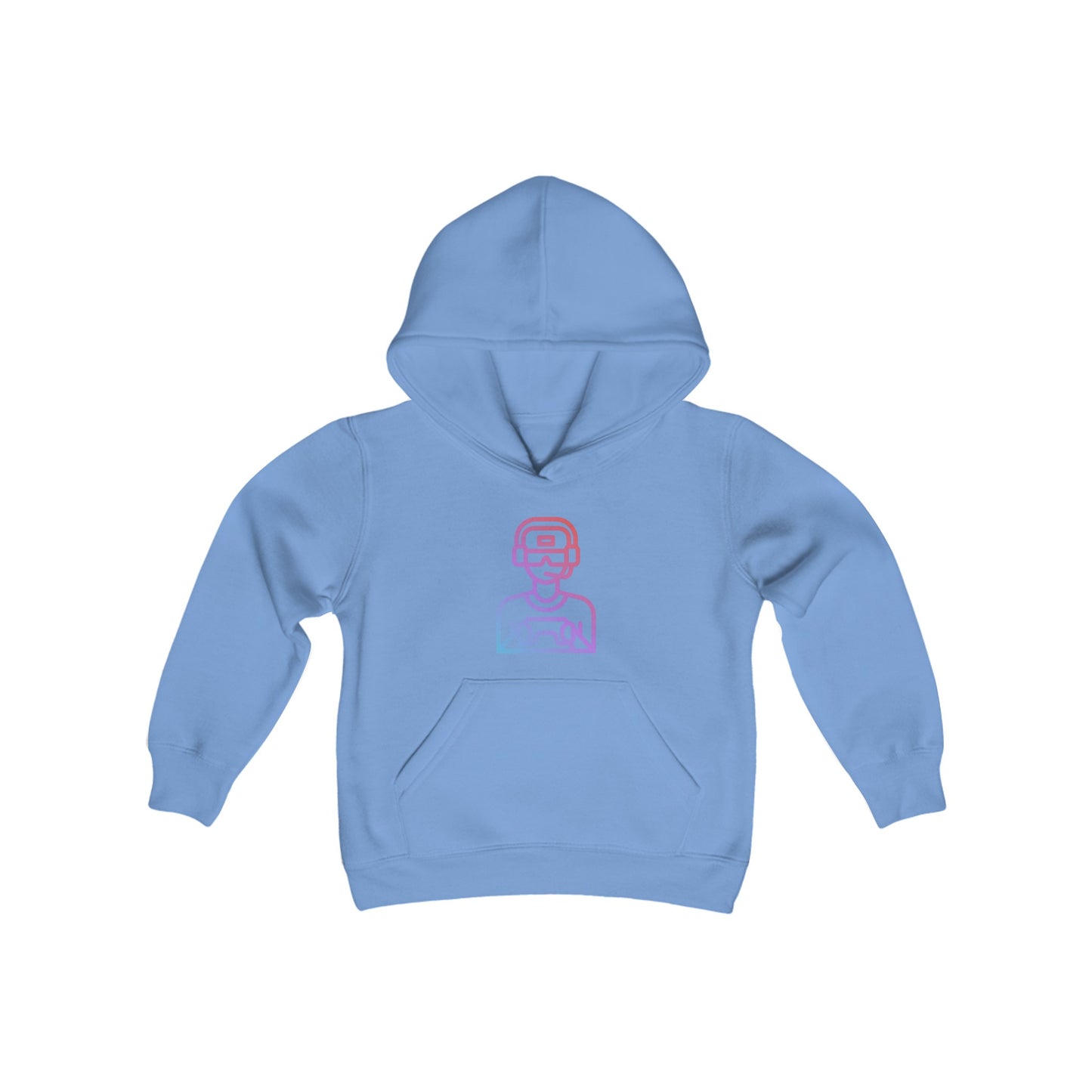 Youth Heavy Blend Hooded Sweatshirt: Gaming 