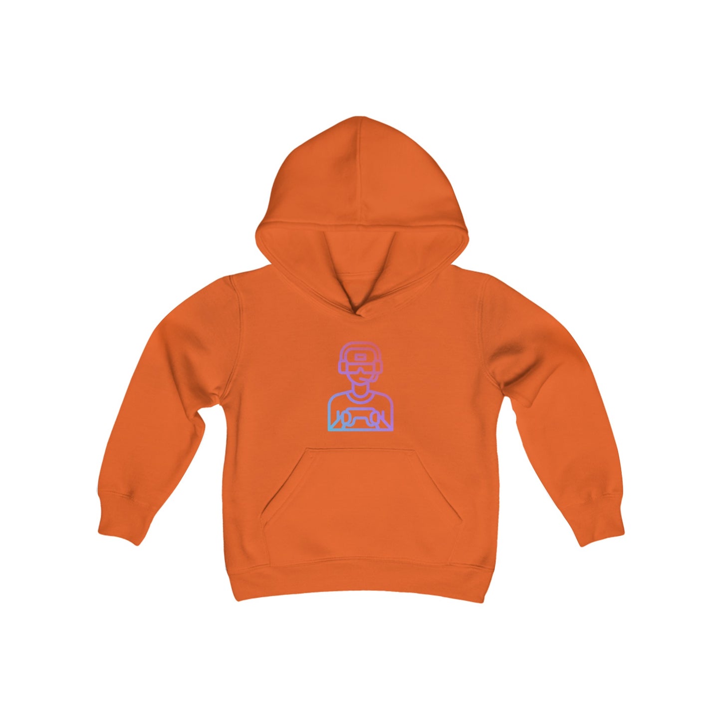 Youth Heavy Blend Hooded Sweatshirt: Gaming 