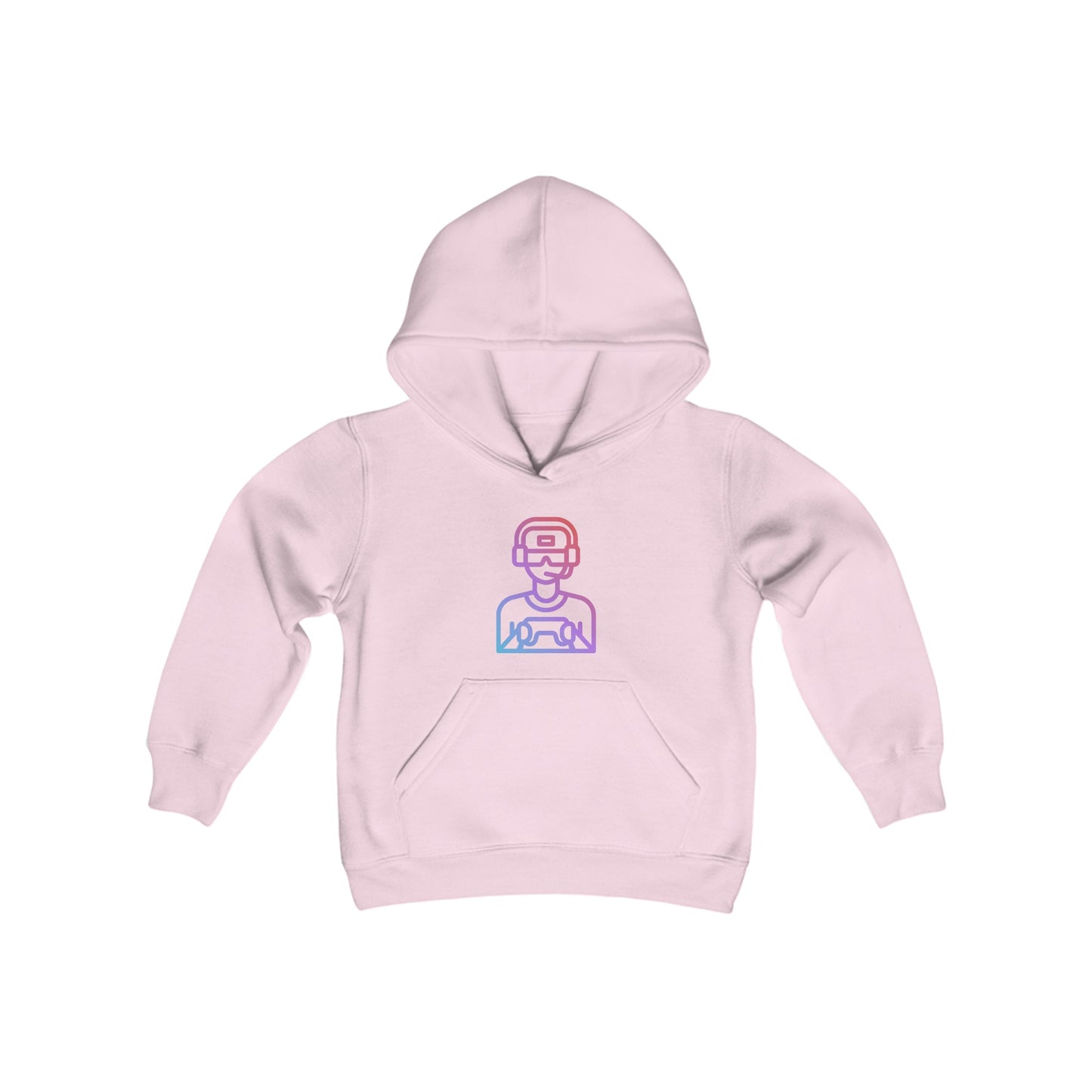 Youth Heavy Blend Hooded Sweatshirt: Gaming 