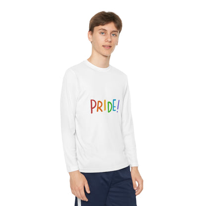 Youth Long Sleeve Competitor Tee: LGBTQ Pride 