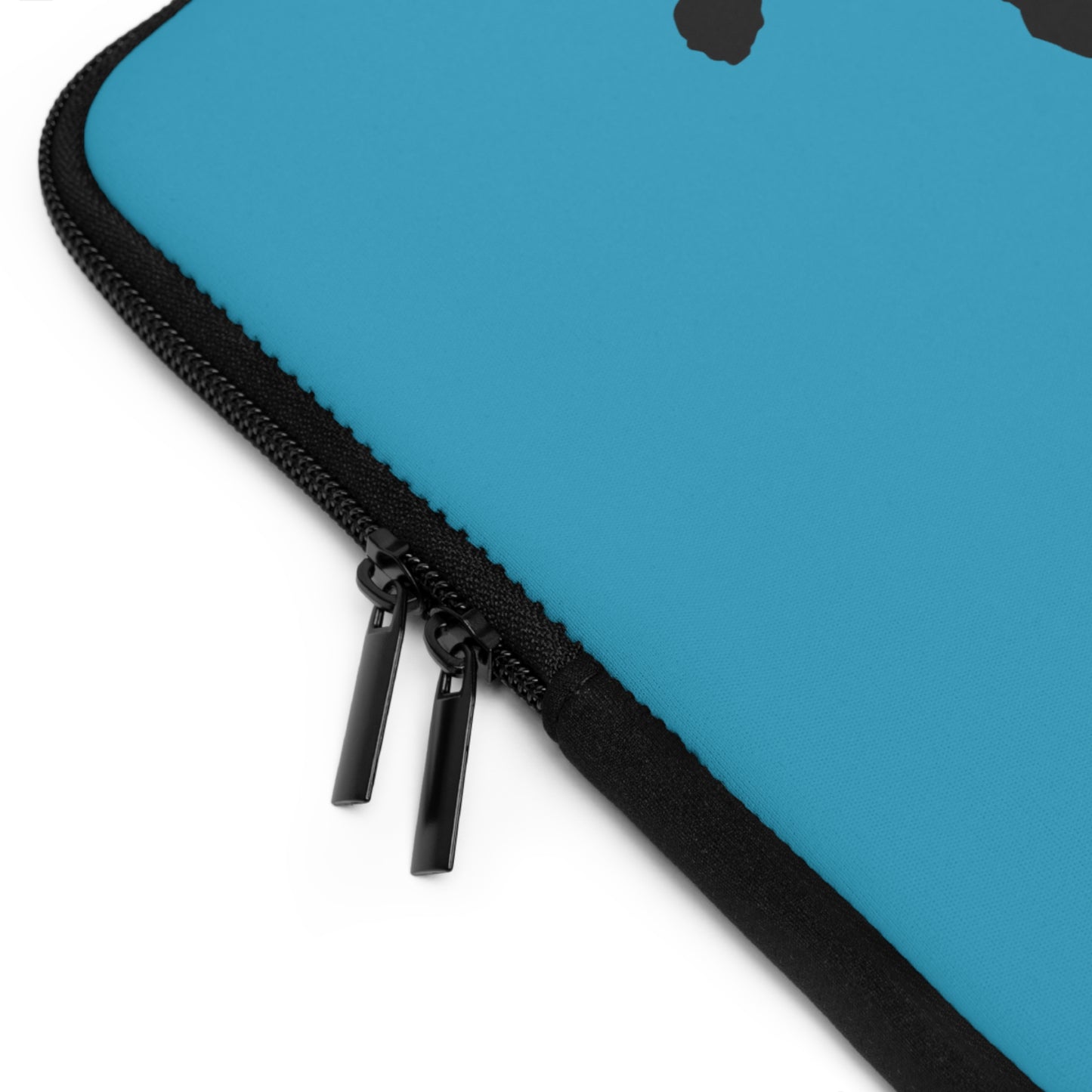 Laptop Sleeve: Skateboarding Turquoise