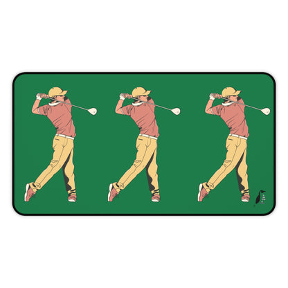 Desk Mat: Golf Dark Green