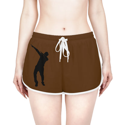 Women's Relaxed Shorts: Dance Brown