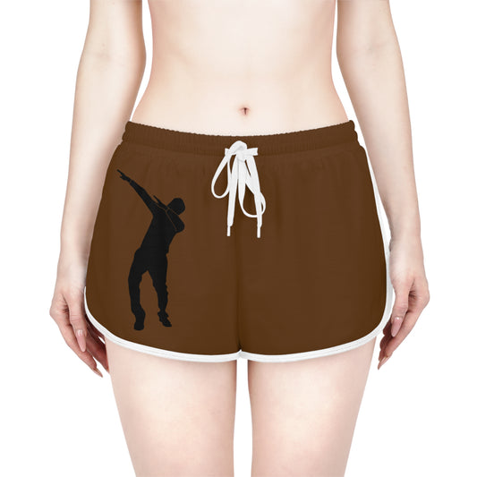 Women's Relaxed Shorts: Dance Brown