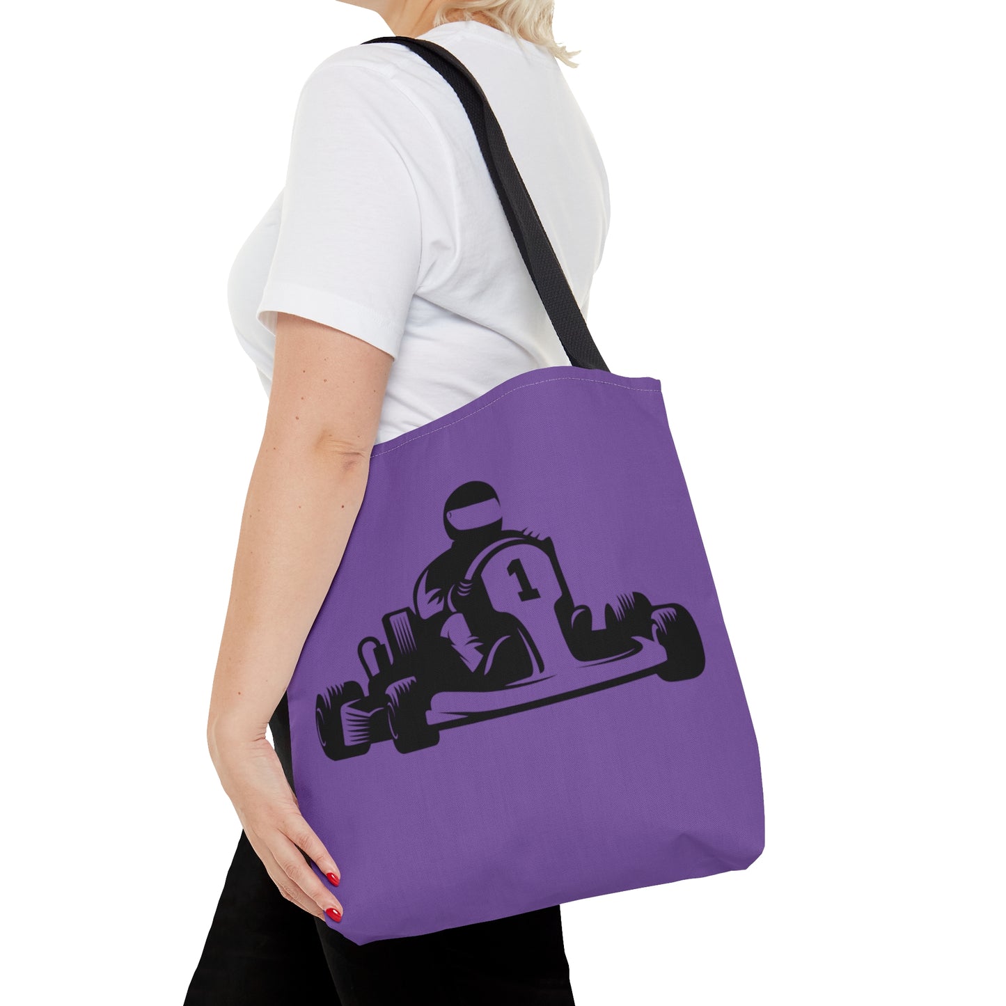 Tote Bag: Racing Lite Purple