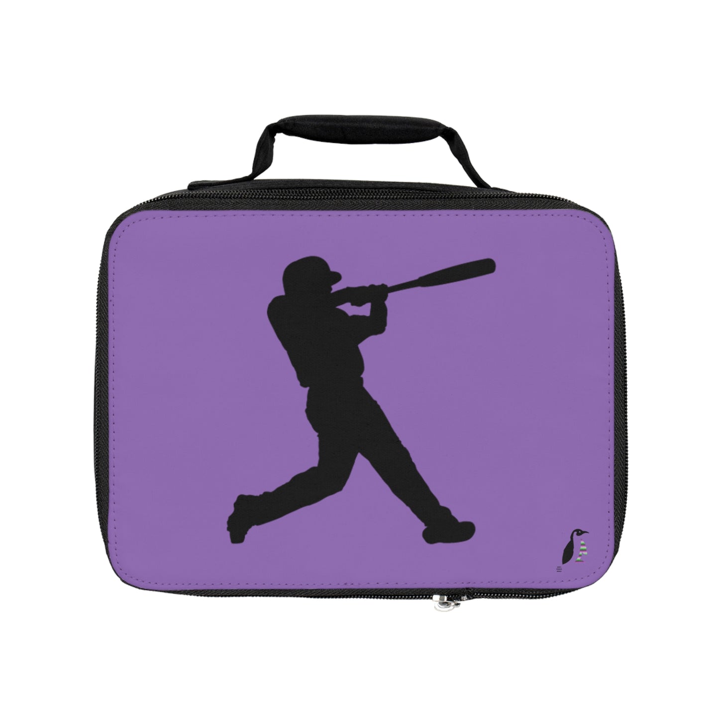 Lunch Bag: Baseball Lite Purple