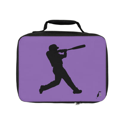 Lunch Bag: Baseball Lite Purple