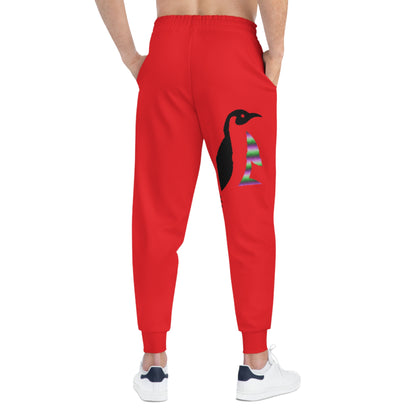 Athletic Joggers: Lost Remember Honor Red