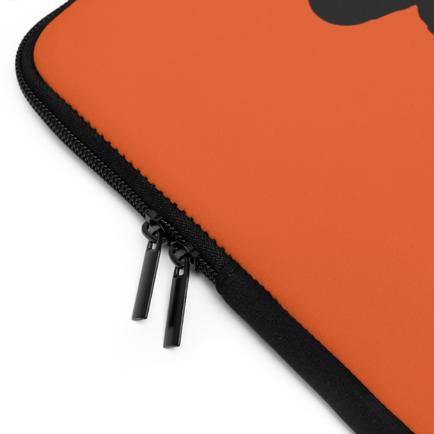 Laptop Sleeve: Basketball Orange