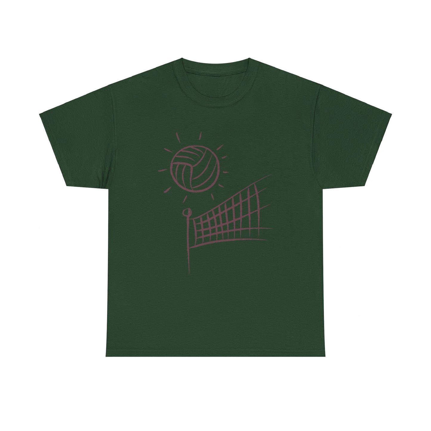 Heavy Cotton Tee: Volleyball #2